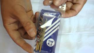 Набор ершей Mega Line 4.5 мм (3 шт)