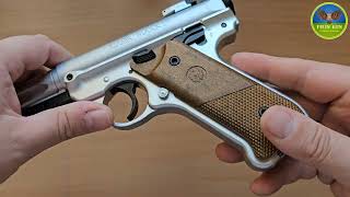 Пистолет пневматический Ruger Mark IV Stainless