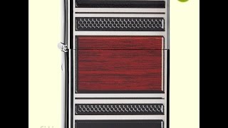 Зажигалка Zippo 28676 Steel & Wood Design Pipe Lighter