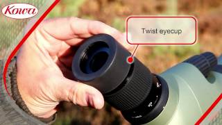 Kowa TSN 883 and 884 series spotting scopes