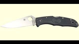 Нож Spyderco Endura 4 Flat Ground FRN Gray C10FPGY