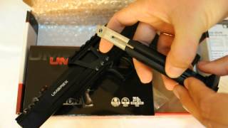 Пневматический пистолет Umarex Race Gun + коллиматор