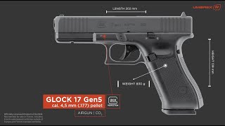 GLOCK 17 Gen5 | cal. 4.5 mm (.177) Pellet | CO2 | product presentation