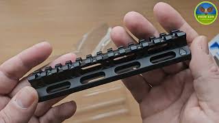 Компенсатор высоты Leapers UTG Super Slim Picatinny Riser Mount, высота 19 мм, 13 слотов