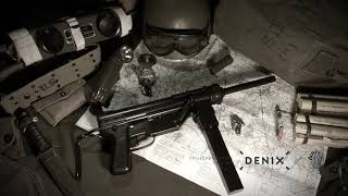 DENIX Replica.- M3 SUBMACHINE GUN CAL. .45 "GREASE GUN" USA 1942 (WWII) by Roberto Condotta