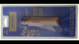Нож Opinel 10 VRI блистер - YouTube
