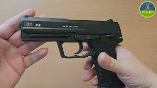 Пистолет пневматический Heckler & Koch USP Blowback