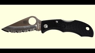 Нож Spyderco Ladybug Serrated LBKS3