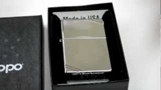 Зажигалка Zippo 260 Vintage Series 1937 with Slashes