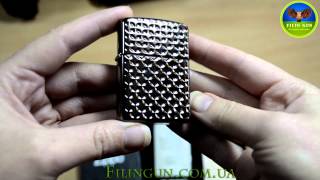 Зажигалка Zippo 28186 Armor Engine Turn Star