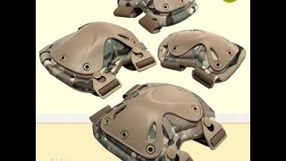 Комплект защиты RSS наколенники и налокотники Multicam