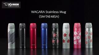 Zojirushi Stainless Mug SM-TAE48SA (WAGARA Collection)