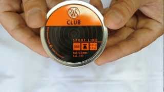 Пули для пневматического оружия RWS Club