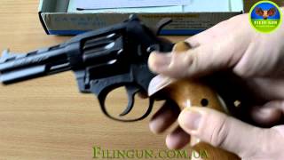 Револьвер под патрон Флобера Safari (Сафари) РФ 441 орех