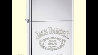 Зажигалка Zippo 250JD.321 Jack Daniels Logo обр. 2012 года
