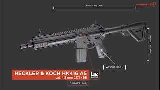 Heckler & Koch HK416 A5 | AIRGUNS | product presentation