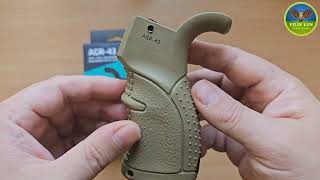 Рукоятка пистолетная FAB Defense AGR-43 прорезиненная для M4/M16/AR15 Flat Dark Earth