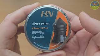 Пули пневматические H&N Silver Point кал. 4.5, 0.75 g (400 шт)