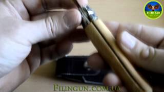 Нож Opinel VRI 8 кожаный чехол в упаковке