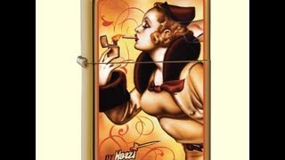 Зажигалка Zippo 24745 MAZZI Windy Girl