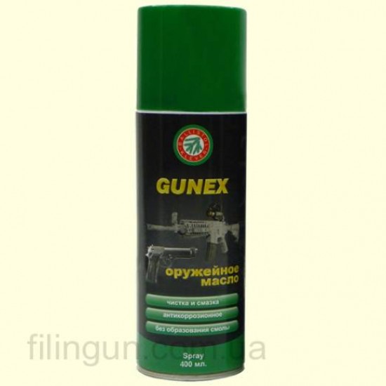 Оружейное масло Klever Ballistol Gunex 2000 Spray 400ml