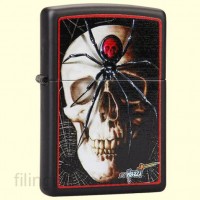 Запальничка Zippo 28627 MAZZI Skull Spider
