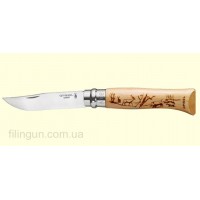 Нож Opinel VRI 8 Animalia Stag & Boar