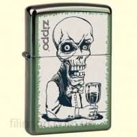 Зажигалка Zippo 28679 Skeleton Bartender