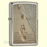 Зажигалка Zippo 28180 Footprint in the Sand