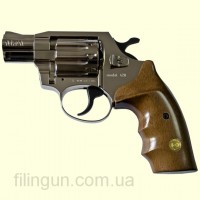 Револьвер под патрон Флобера Alfa мод 420 2" (никель, дерево)