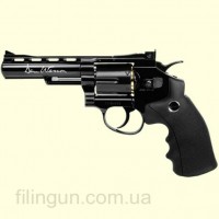 Пневматический револьвер ASG Dan Wesson 4" Black