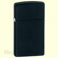 Запальничка Zippo 1618 Slim Black Matte