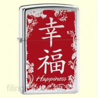 Зажигалка Zippo 28067 Chinese Simbol Happiness