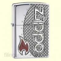 Зажигалка Zippo 24801 Armor Flame Emblem