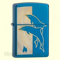 Запальничка Zippo 24296 Jumping Dolphins