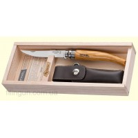Нож Opinel Effilts 10 cm oliv чехол в пенале
