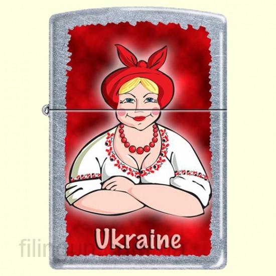 Зажигалка Zippo 207 UL/1 Ukrainian Lady