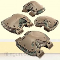 Комплект защиты RSS наколенники и налокотники Multicam