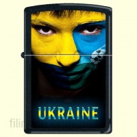 Зажигалка Zippo 218 US Ukraine Soccer Face