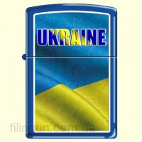 Зажигалка Zippo 229 UW Ukraine Waving Flag