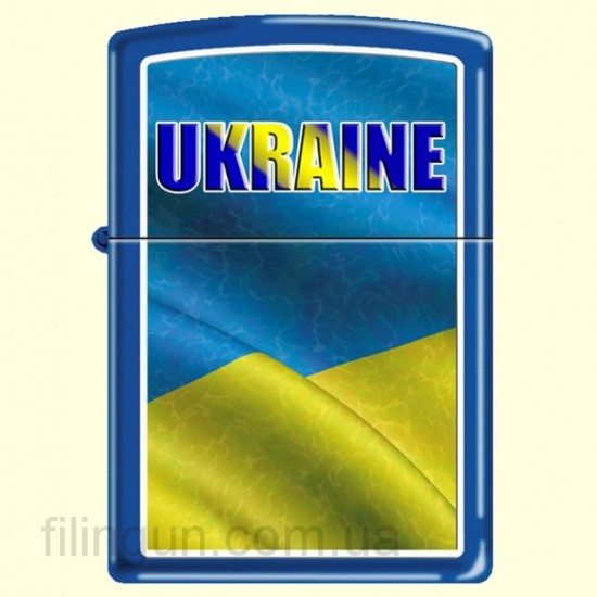 Зажигалка Zippo 229 UW Ukraine Waving Flag
