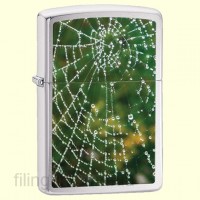 Зажигалка Zippo 28285 Spider Web Rain Drops