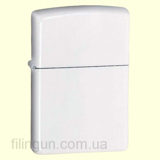 Зажигалка Zippo 214 White Matte