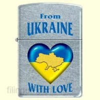 Зажигалка Zippo 207 FU From Ukraine with Love