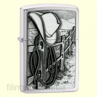 Зажигалка Zippo 24879 Cowboy Hat and Rope
