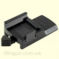 Быстросъемное крепление Henneberger под коллиматорный прицел Docter Sight Weaver/Picatinny