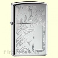 Запальничка Zippo 21138 Scroll Design V Panel