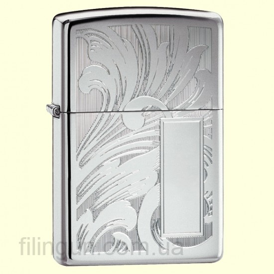 Зажигалка Zippo 21138 Scroll Design V Panel