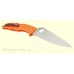 Нож Spyderco Endura 4 Flat Ground FRN Orange C10FPOR