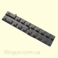 Планка-целик АК 2000 Weaver/Picatinny для АК, РПК, Сайга, Вепрь 8 см